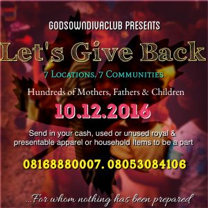 LetsGiveBack 2016