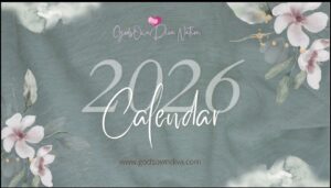 GodsOwnDiva Nation’s Calendar 2026